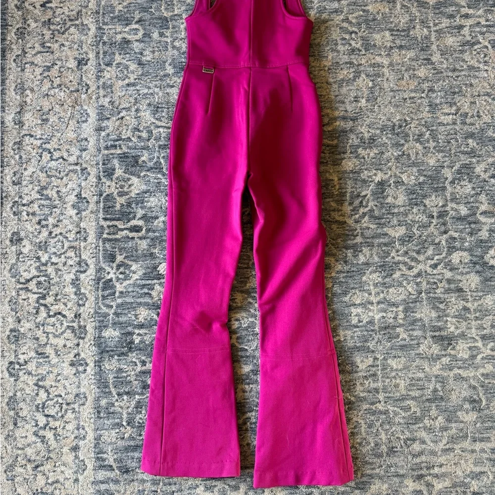 Vintage 80’s White Stage Ski Bib - Picture 5 of 5